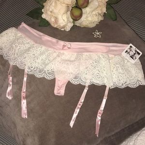 Thong Panty With Garters